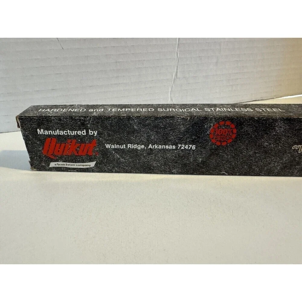 Sharpkut II Carve & Serve Knife Hardened & Tempered Surgical Stainless Steel New